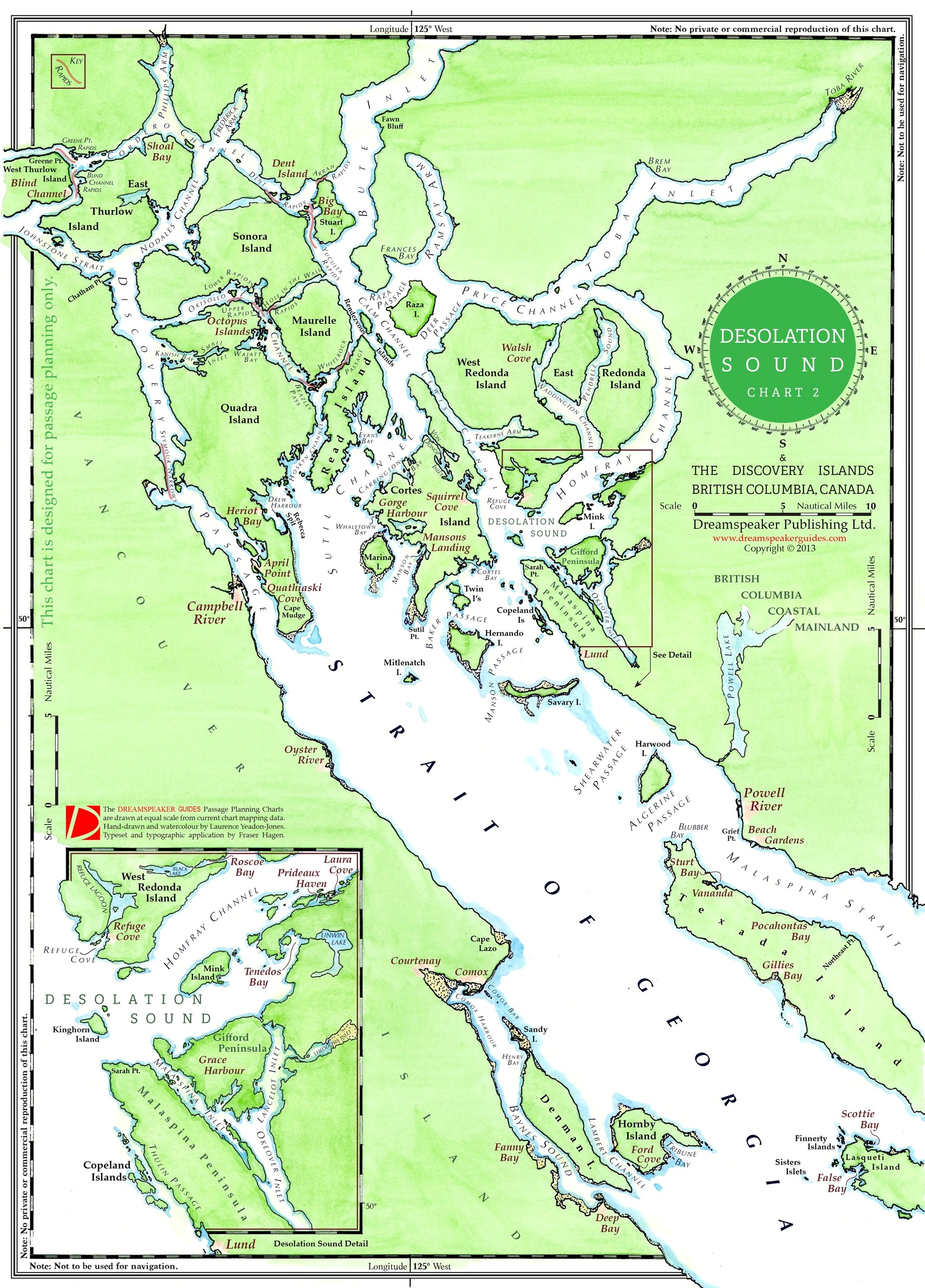 Desolation Sound Cruising & Sailing Guide | Dreamspeaker